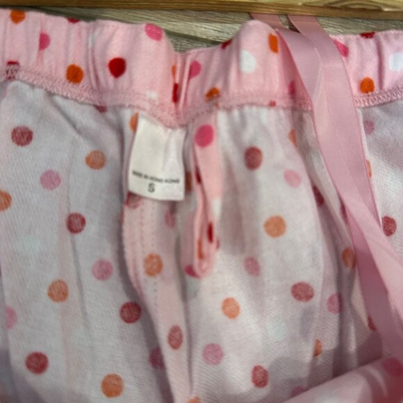 VICTORIA SECRET WOMENS PINK SMALL FLANNEL PAJAMAS SMALL NEW - Picture 10 of 10